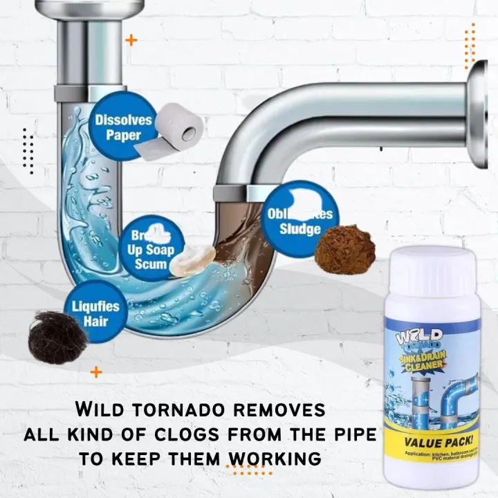 Gsell.ph Wild Tornado Sink & drain cleaner authentic and original ...