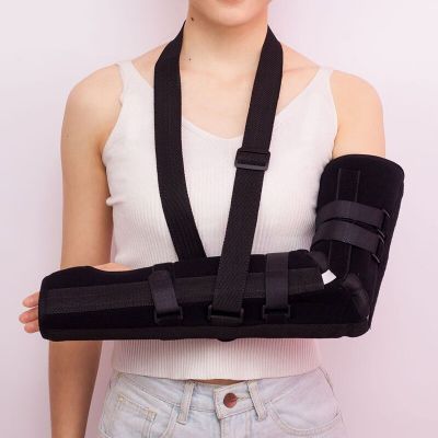 Elbow Joint Fixation Belt Arm Fracture Fixation Splint Forearm Fracture Bracket Sprain Protector Sling Medical Fixation Belt