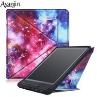 Hot Case for All-new 7" Tolino Vision 5 PU Leather Multiangle Origami Stand Cover for Kobo Libra H2O Ebooks 2019 Auto Sleep/WakeCases Covers