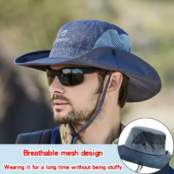  Mesh Breathable Fisherman Cap Foldable Bucket Hats