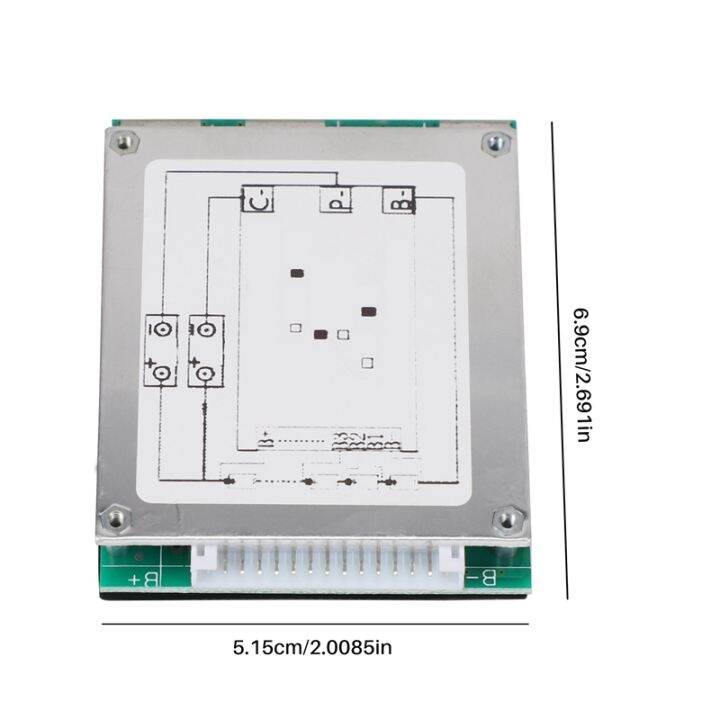 14s-52v-35a-li-ion-lipolymer-battery-protection-board-bms-pcb-board-for-e-bike-escooter