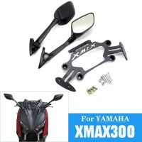 For YAMAHA XMAX250 XMAX 300 X-MAX 250 125 400 Motorcycle XMAX300 Rear View Mirrors Front Fixed Phone Bracket Rearview Holder