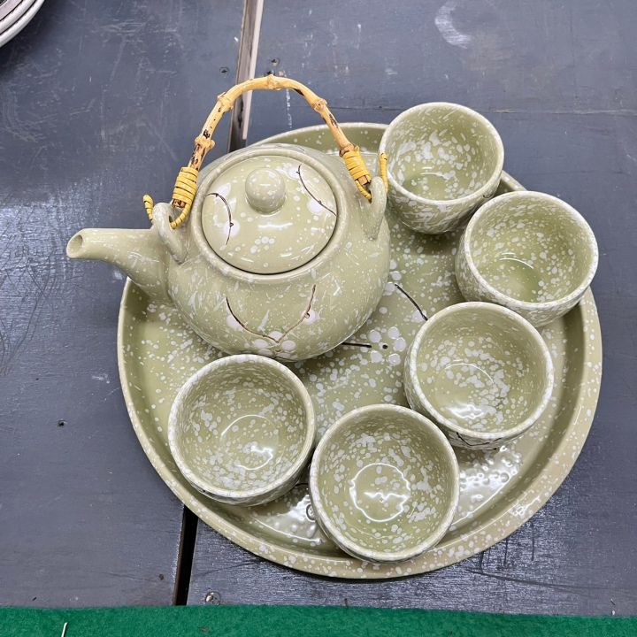 เซตกาน้ำชา-อุปกรณ์ชงชา-กาน้ำ-ชาจีน-การน้ำชา-teapot-กาชาสวยๆ-เซตชงชา-กาชาจีน-กาต้มน้ำ-กาน้ำร้อน-เซรามิกเกรดเอ