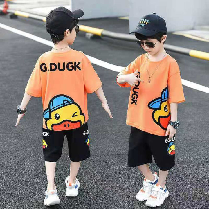 พร้อมส่ง-ชุดเด็กชายแฟชั่น-y001-เสื้อ-กางเกง