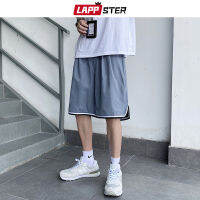 LAPPSTER ผู้ชาย Streetwear บาสเกตบอลสาเหตุกางเกงขาสั้น2022ฤดูร้อนบุรุษฮาราจูกุแฟชั่นเกาหลี Sweatshorts ผู้ชายวินเทจวิ่งกางเกงขาสั้น