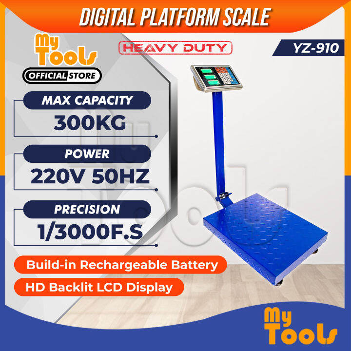 Mytools 300KG / 660lb Industrial Platform Scale Postal Weighing Scales | Lazada