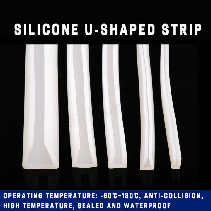 Silicone Ushaped strip Silicone rubber hightemperatureresistant