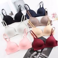 【CC】 Seamless No Wire Push Up Students Breathable Thin 12 Colors Bras