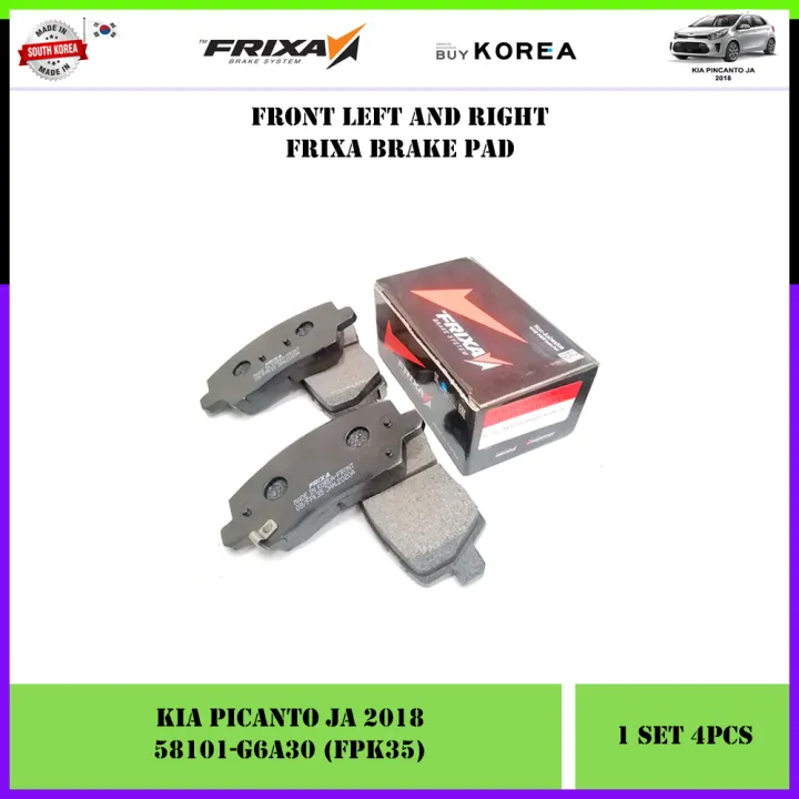 Kia Picanto JA Front Frixa Brake Pad (FPK35) Lazada