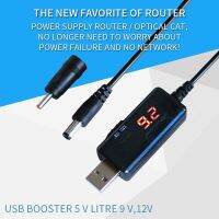 5V เพื่อ9v1 2V สายชาร์จ Usb กับ Dc5.5/3.5Mm เราเตอร์สายเคเบิลแมวแสง