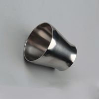 45mm 1.75 To to 38mm 1.5 OD Butt Welding Reducer SUS 316L Stainless Steel Sanitary Pipe Fitting Homebrew Beer Wine