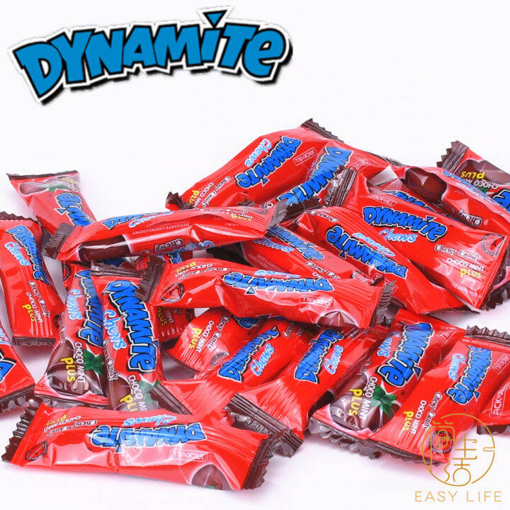 【ready stock 现货】10pcs / 50pcs / 100pcs DYNAMITE Choco Mint Plus Chewy