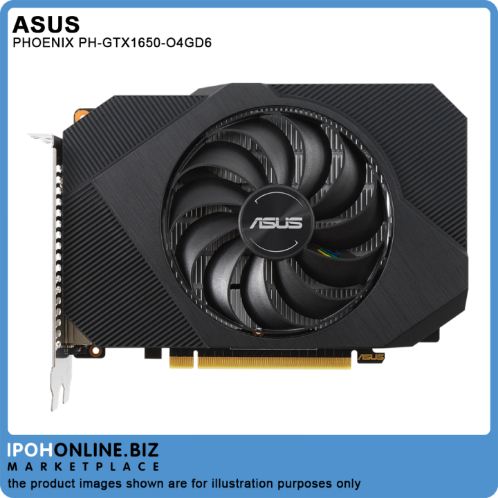 ASUS Phoenix PH-GTX1650-O4GD6 GeForce® GTX 1650 OC Edition 4GB