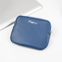 Business Card Case Zipper Cards Holder Credit Cards Holder Coin Purse Key Wallet PU Leather Card Holder