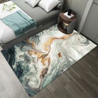 【DT】hot！ Marble Pattern Bedroom Non-Slip Room Rugs Entrance Door Floor Tapis De Chambre