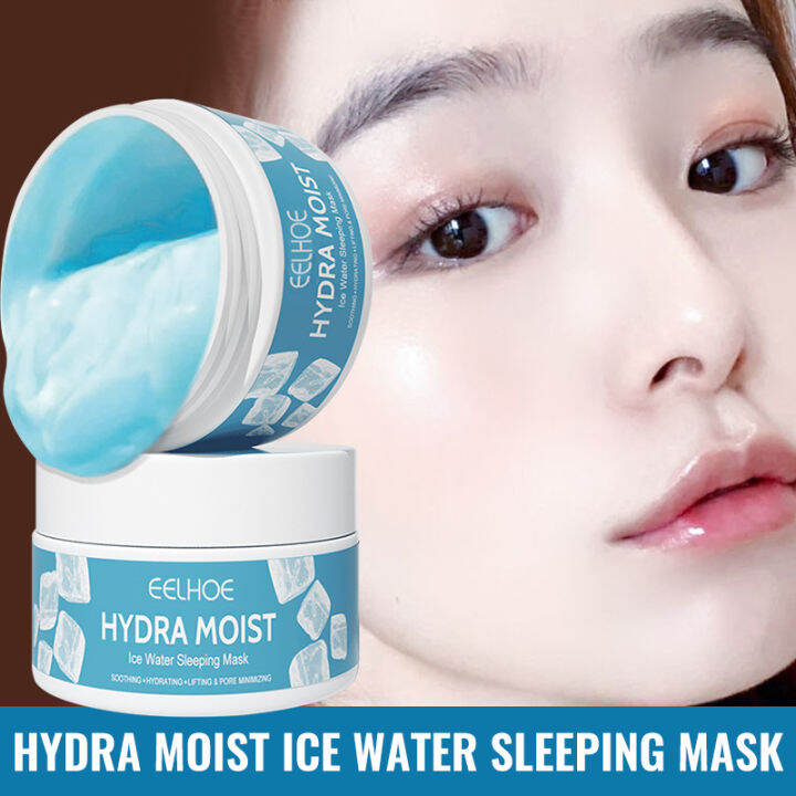 EELHOE Hydra moist ice water sleeping mask Deep hydration Dry face ...