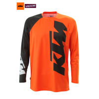 KTM เสื้อคอกลมแขนยาว สีส้ม (แบบ JERSEY) รุ่น POUNCE SHIRT งานพิมพ์ทั้งตัว ลิขสิทธิ์จาก KTM แท้ 100%