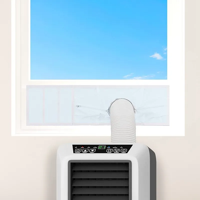 portable air conditioner with vertical window kit