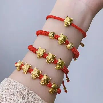 Gold Dragon Bracelet for Protection and Good Luck | Dragon bracelet, Man gold  bracelet design, Mens gold bracelets