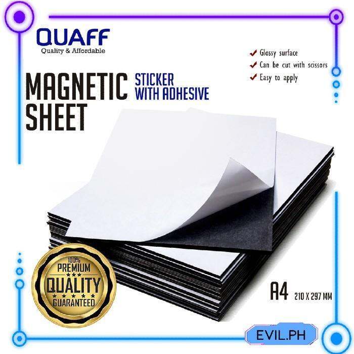 QUAFF Sheet with Sticker Adhesive A4 (5 pcs per pack) Lazada PH