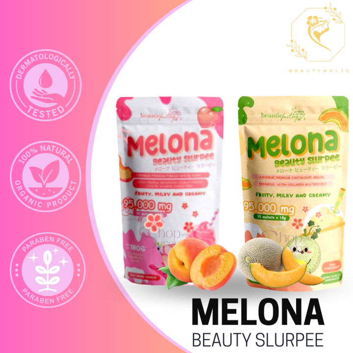 ORIGINAL Melona Beauty Slurpee Beautie Factory Collagen Japan Premium