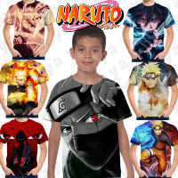 เสื้อเด็กผู้ชายเสื้อยืดเด็ก0Naruto เสื้อผ้าเด็กผู้หญิงฤดูร้อนแขนสั้นลำลองแบบสตรีทเสื้อยืดเด็ก (มีในสต็อก)