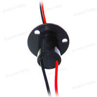 1PCS Conductive Slipring Dia.22mm 2CH 20A Slip Ring ความเร็วสูง360องศาหมุนไฟฟ้าแปรง Joint สำหรับการตรวจสอบความปลอดภัย