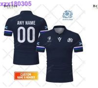 Personalized Rugby World Cup 2023 Scotland Rugby Home 3D Polo SHIRT