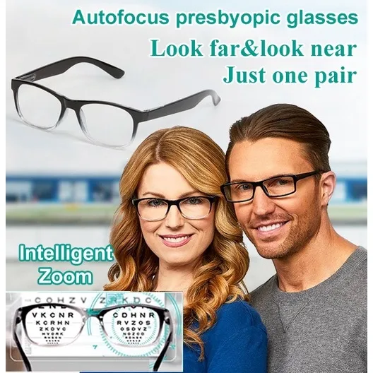 Autofocus Presbyopic Glasses High Definition Reading Glasses | Lazada PH