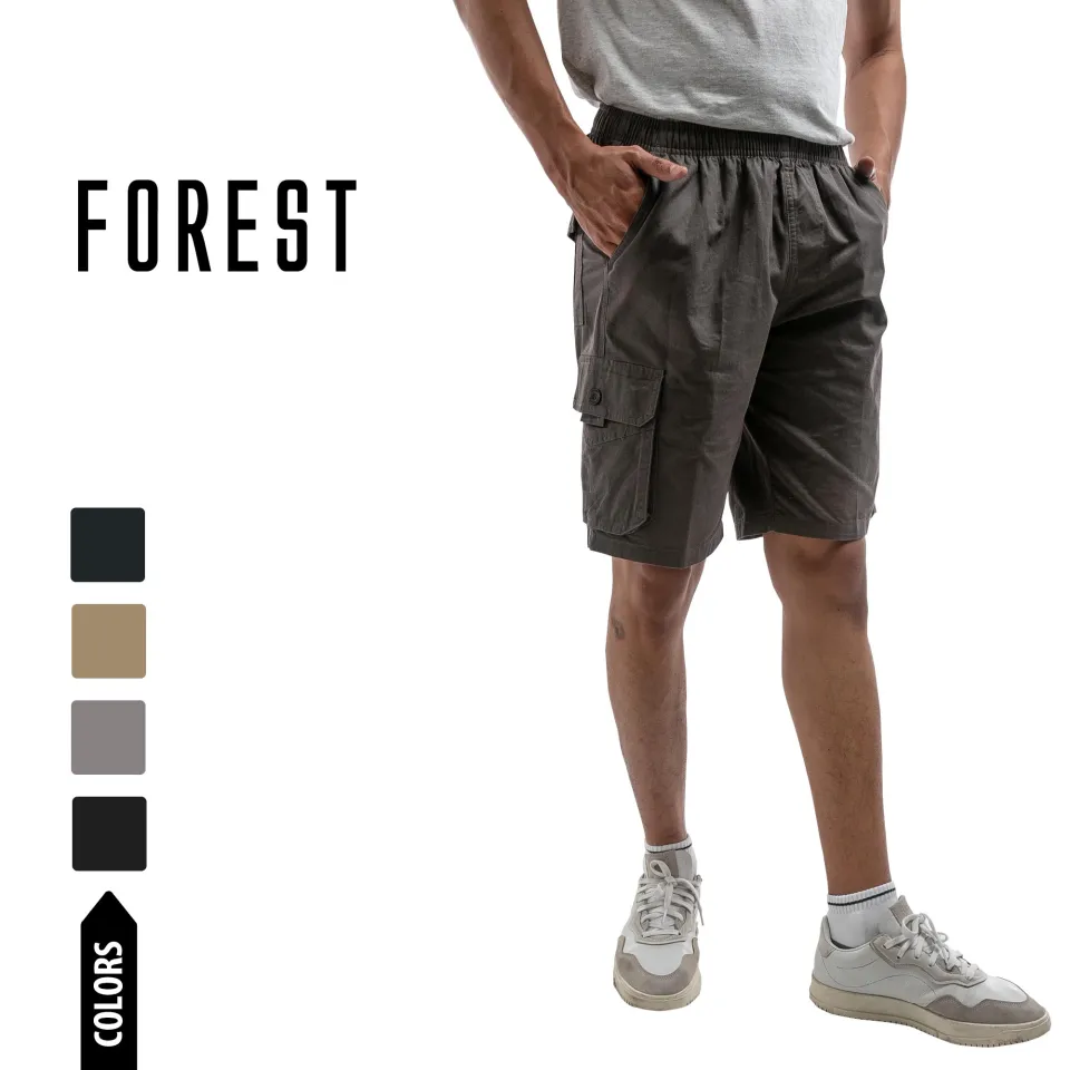 100 cotton cargo shorts