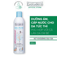 Xịt Khoáng Cung Cấp Nước Evoluderm Atomiseur Eau Pure 400ml