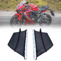 CBR650R ชิ้นส่วนรถจักรยานยนต์ Winglet อากาศพลศาสตร์ปีกชุดสปอยเลอร์เหมาะสำหรับฮอนด้า CBR650R CBR650F CBR500R CBR1000RR BWS RS JOG JOE GP