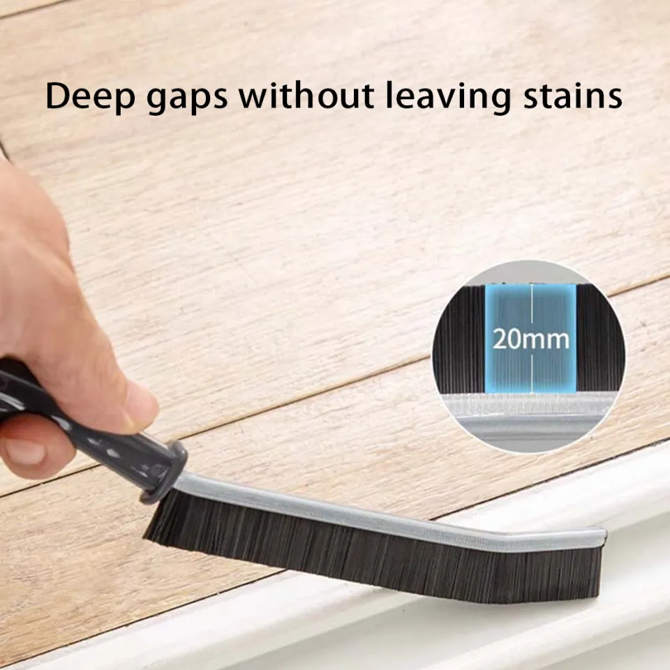 ABL Dead-end Deep Cleaner Multi-purpose Window Cove Scrubbing Tool Tile Dirt  Thin Brush Household Crevice Cleaning Brush Long Handle Nylon Sink Brush