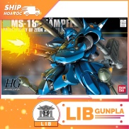 Model assembled Bandai Gundam HG UC Kampfer