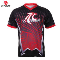 X-Tiger ยี่ห้อ Downhill เสื้อโพลีเอสเตอร์100% ชุดใส่ปั่นจักยาน Downhill เสื้อผ้าจักรยานเสือภูเขาเสื้อ Motocross กีฬาชุดขี่จักรยาน