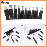 GEORG 65W สากลสากลสากล สายโน้ตบุ๊ค ออฟฟิศสำหรับทำงาน USB C สำหรับเสียบปลั๊ก ตัวแปลงไฟฟ้า แจ็คชาร์จ ขั้วต่อแล็ปท็อป Type C