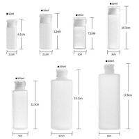 12/30/50100ML Soft tube Flip Lotion Bottles Squeeze Cosmetic Sample Container Travel Liquid Bottles