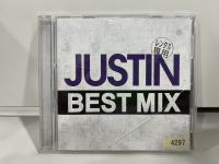 1 CD MUSIC ซีดีเพลงสากล    JUSTIN BEST MIX  MUD-003   (A16F23)