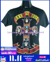 เสื้อวง GUNS N ROSES กันส์แอนด์โรสเซส ไซส์ยุโรป เสื้อยืดวงดนตรีร็อค เสื้อร็อค  GUN1219 ถ่ายจากของจริง