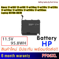 95.8Wh PF06XL Battery for HP Omen 17-w100 17t-w100 17-w110ng 17-w119tx 17-w120tx 17-w220nr 17-w205tx 17-w206tx 17-w295ms Laptop HSTNN-DB7M 852801-2C1 853294-855 853294-850