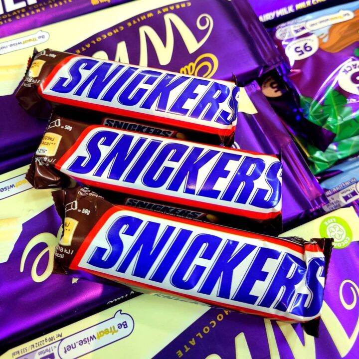 ﺴ Snickers Chocolate Bar 50g Lazada PH