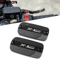 สำหรับ Kymco Xtown X-Town 125i 300i X Town 125 300 CNC อลูมิเนียมรถจักรยานยนต์เบรคอ่างเก็บน้ำของเหลวถังฝาครอบถังน้ำมันหมวก