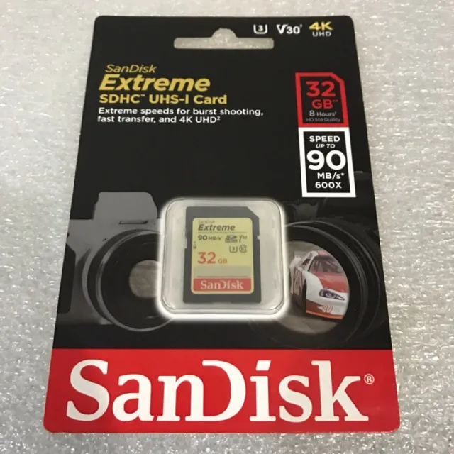 Sandisk Extreme SD Card 90mbps 32GB sdsdxve032g Lazada PH