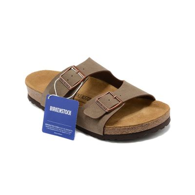 TOP☆Fashion Birkenstocks Arizona Leather Couple Beach Slippers Leisure Sports Non-slip Sandals for Men and Women