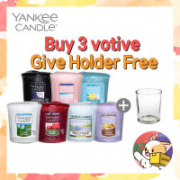 YANKEE CANDLE Votive 49g Free votive holder CLEAN COTTON LEMON LAVENDER MIDSUMMER’S NIGHT BAHAMA BREEZE BLACK CHERRY BEACH WALK PINK SANDS