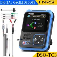 FNIRSI DSO-TC3 Digital Oscilloscope Transistor Tester Function Signal Generator 500kHz Bandwidth 10MS/S Sample Rate