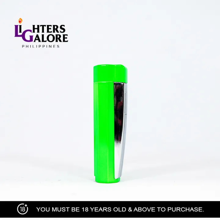 Lighters Galore TORCH 323 (SIDE PUSH IGNITION, ASSORTED NEON COLORS