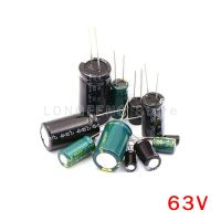 1PCS 63V100uF 63V220uF 63V330uF 63V470uF 63V680uF 680UF 470UF 330UF 220UF 100UF 63V Plug-in Aluminum Electrolytic Capacitor Electrical Circuitry Parts