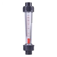 Range 2-800L/H 1-5GPM 2-18LPM Socket Fit 20mm Pipe O/D LZS-15 Flow Meter Plastic Tube Liquid Water Rotameter Flow Measuring Pipe Fittings Accessories