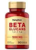 BETA GLUCAN  1000 mg 90 แคปซูล Quick Release Capsules เบต้ากลูแคน 1,3/1,6 PipingRock